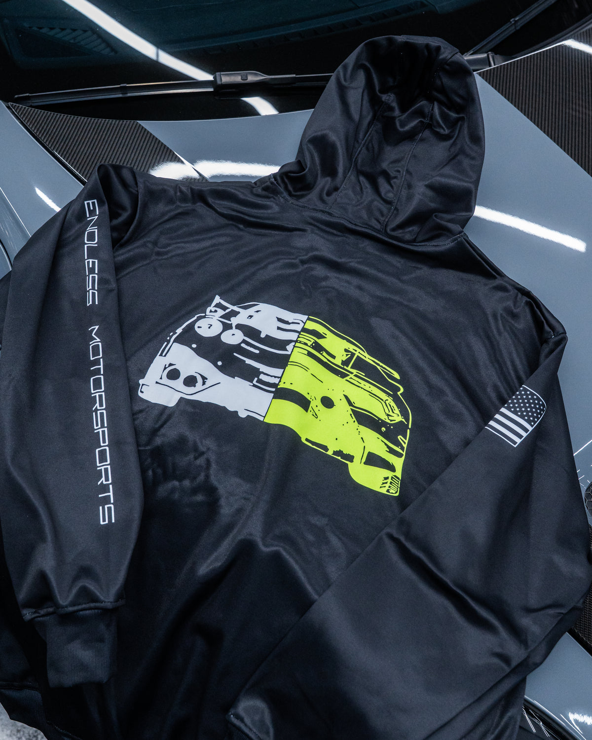 Endless Garage Exclusive motorsports hoodie