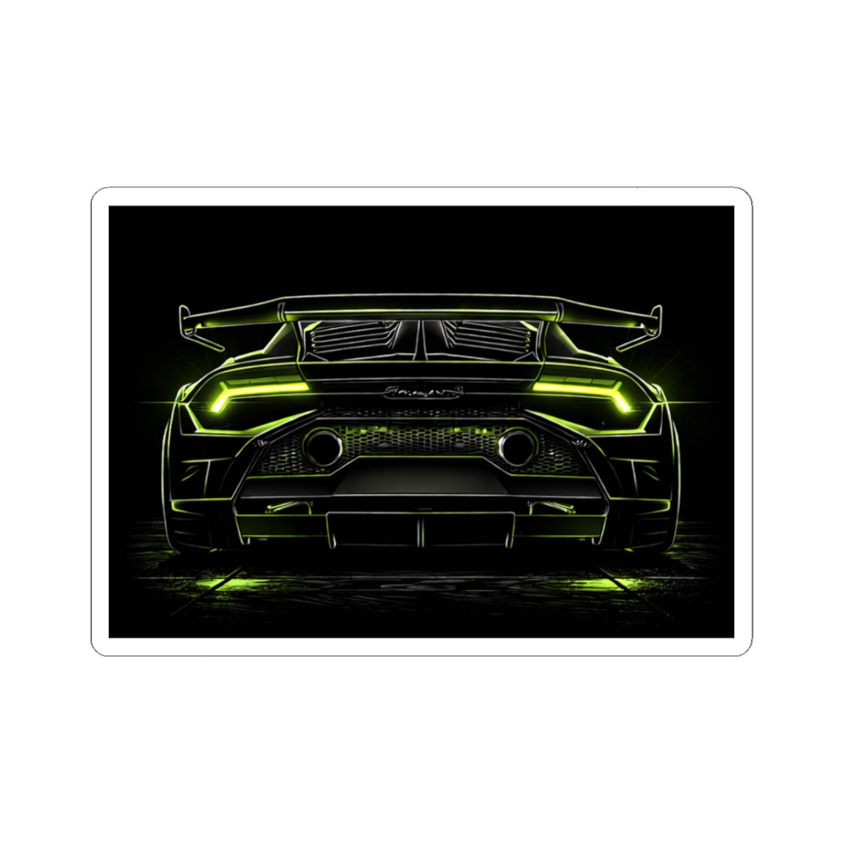 STO Rear Stickers