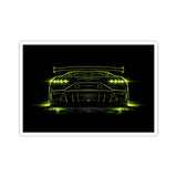SVJ Rear End Sticker